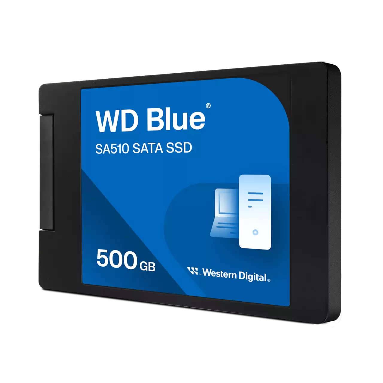 WD Blue SA510 500GB SATA SSD 2.5”/7mm cased - Image 2